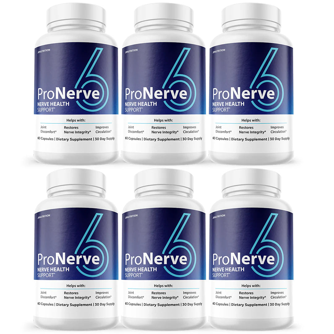 6 Bottles Nerve Health Supplement E5052