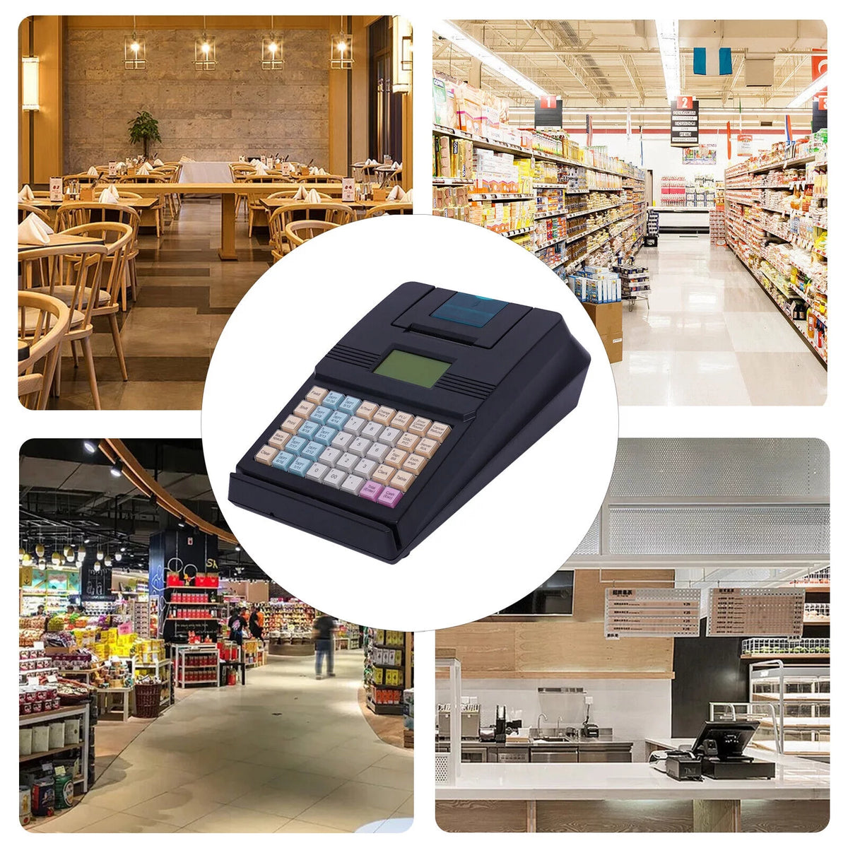 Commercial Electronic Cash Register POS System J5306