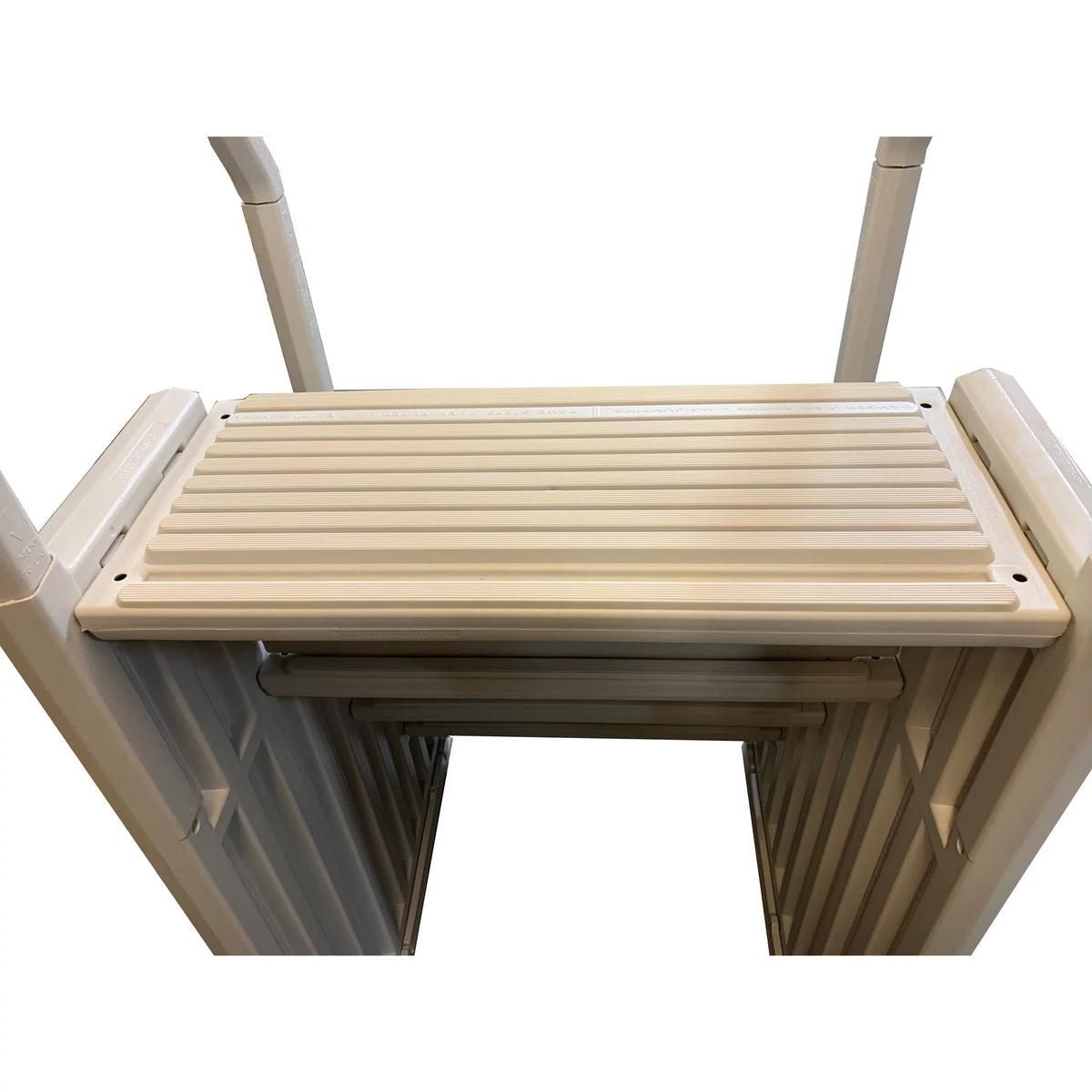 Above Ground Swimming Pool Ladder 4 Stair Step System Warm Gray M91737