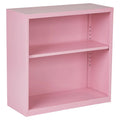 Metal Bookcase in Pink Finish E184898
