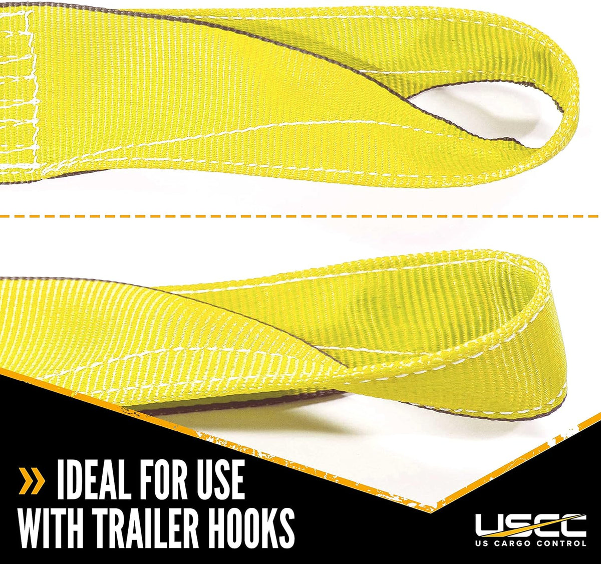 4 Inch x 30 Foot Winch Straps with Twisted Sewn Loop 10 Pack D34314