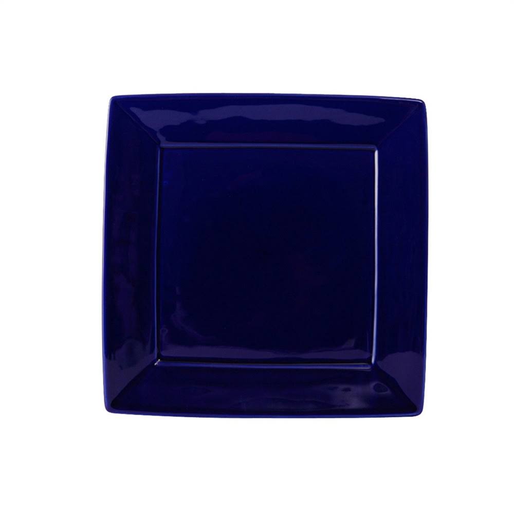 Square Plate Cobalt Case of 12 X361022