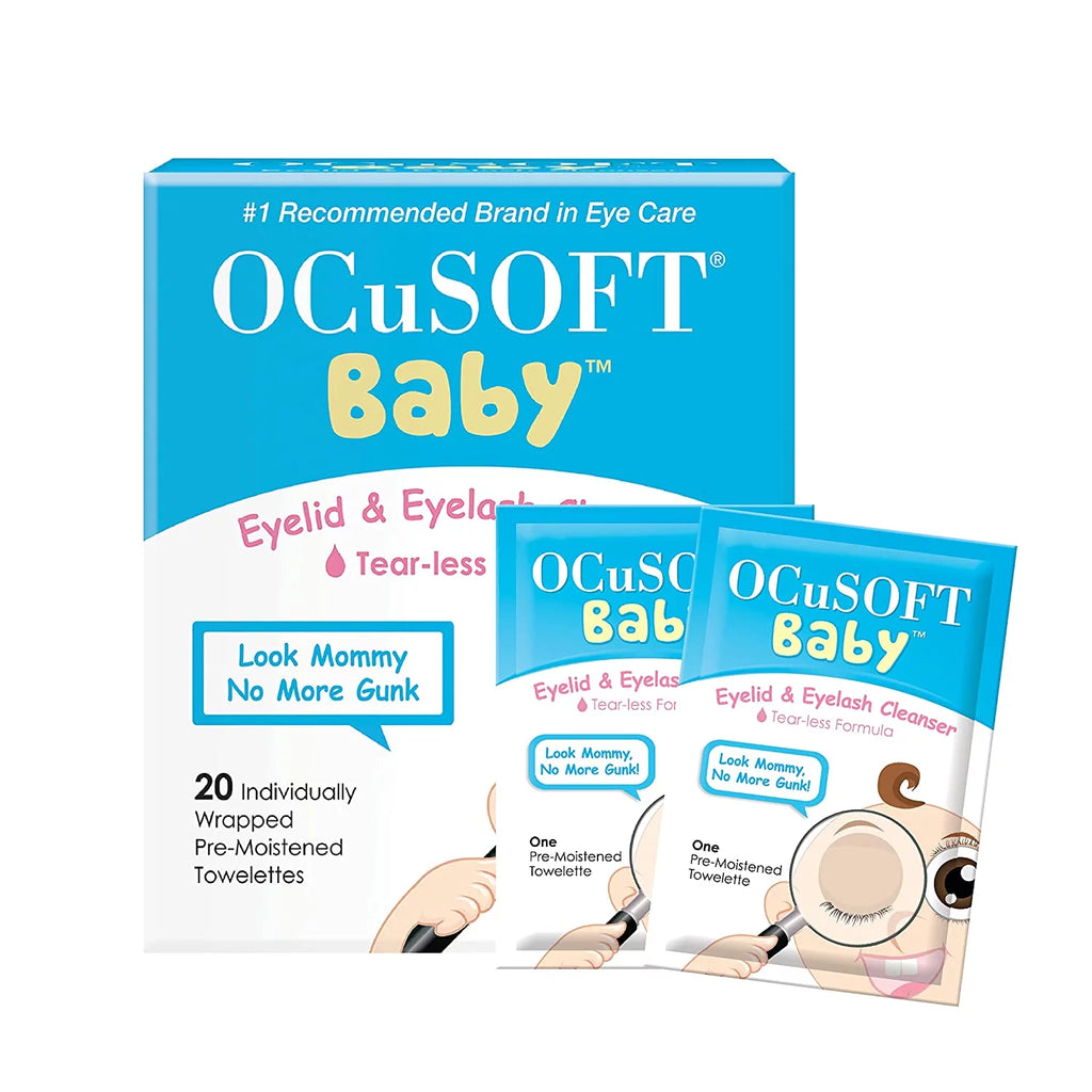 Baby Eyelid Eyelash Cleanser, 20 ct, 3 Pack S607