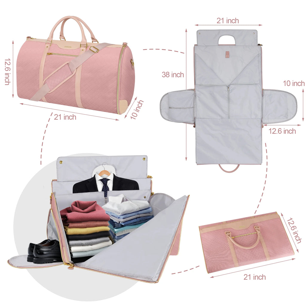 Convertible Garment Bag with Shoe Compartment R4736