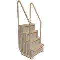 Above Ground Swimming Pool Ladder 4 Stair Step System Warm Gray M91737