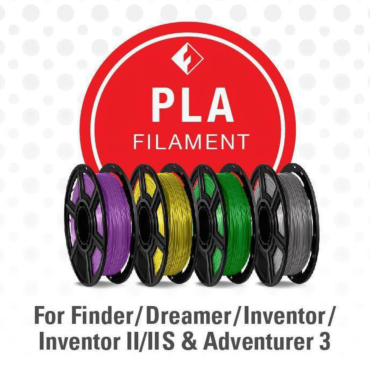 PLA Filament 1.75 MM 0.5 Kg Purple V208696