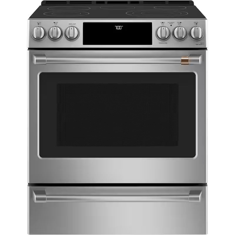 Electric Range Handle and Knob Kit in Brushed Stainless P932632