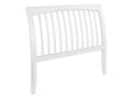 White Solid Wood Sleigh Headboard X76595