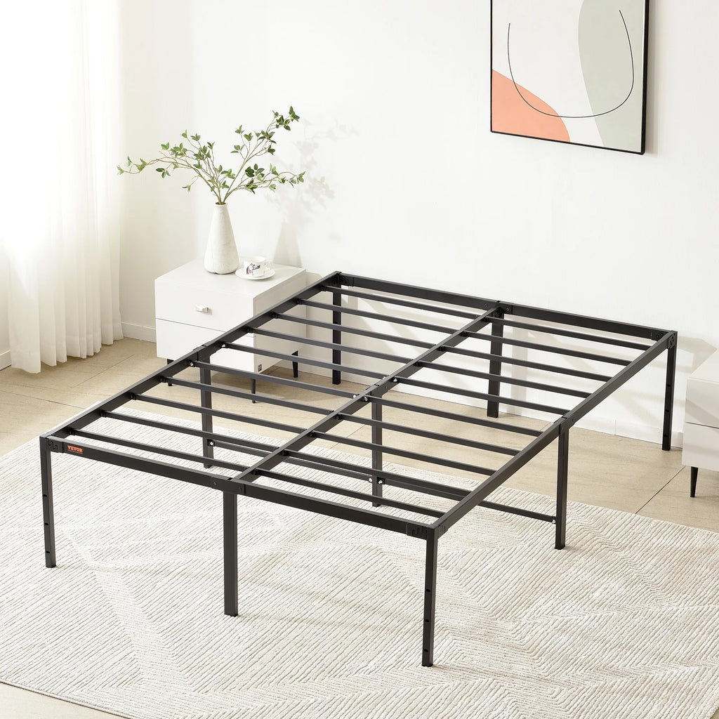 Full Size 18 inch Metal Bed Frame K466889