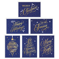 Boxed Christmas Cards Assortment, 6 Designs, 72 Cards with Envelopes Z28825