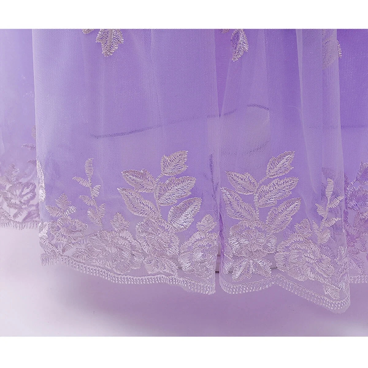 Puff Sleeve Layered Dress K8818