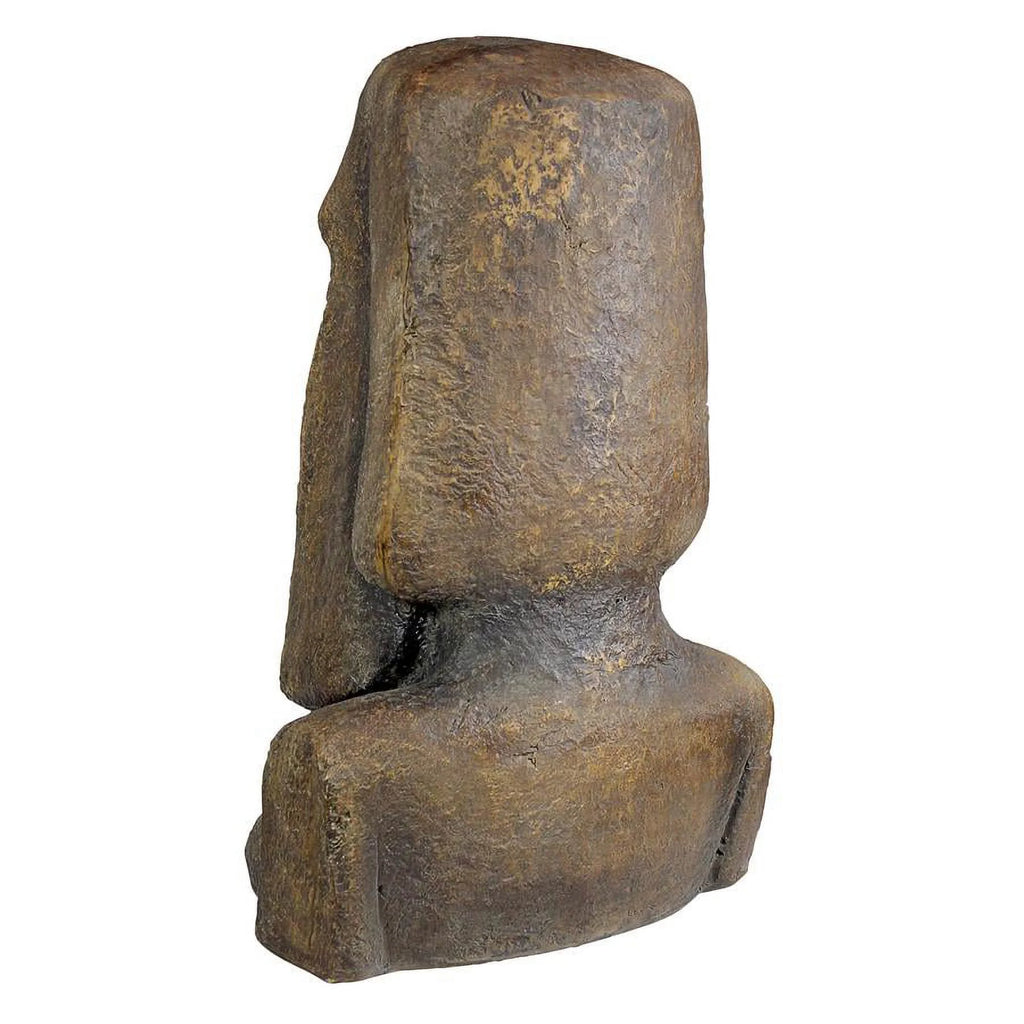 Extra Large 32 Inch Polyresin Grey Stone Garden Statue Z59823