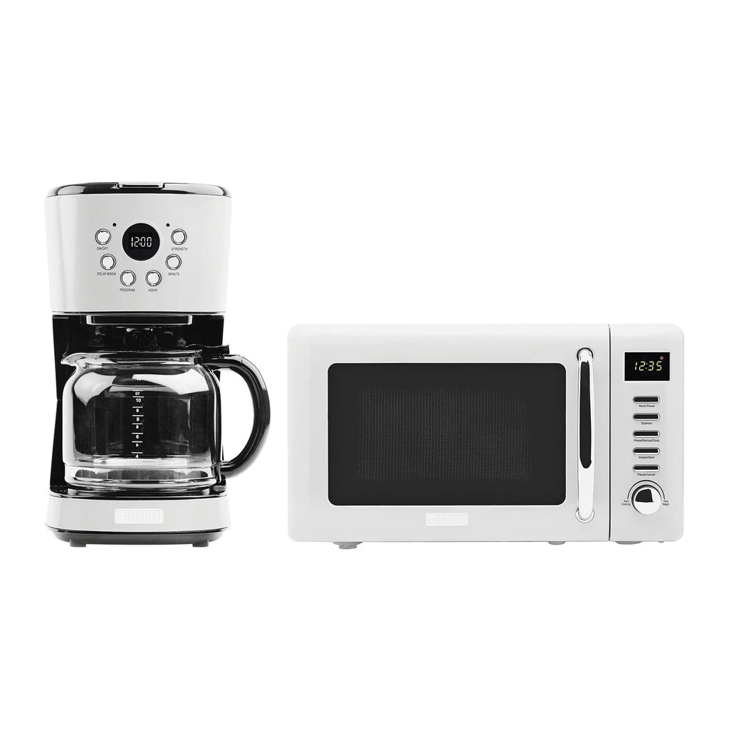12 Cup Programmable Coffee Maker with Countertop Microwave L214032