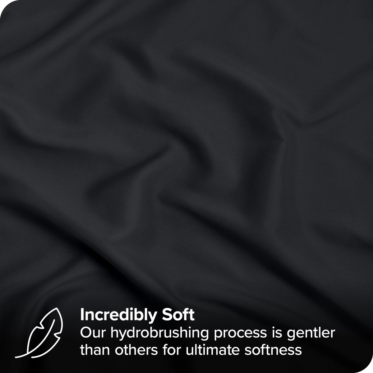 7-Piece Bed-in-a-Bag Full XL Black Sheet Set K58732
