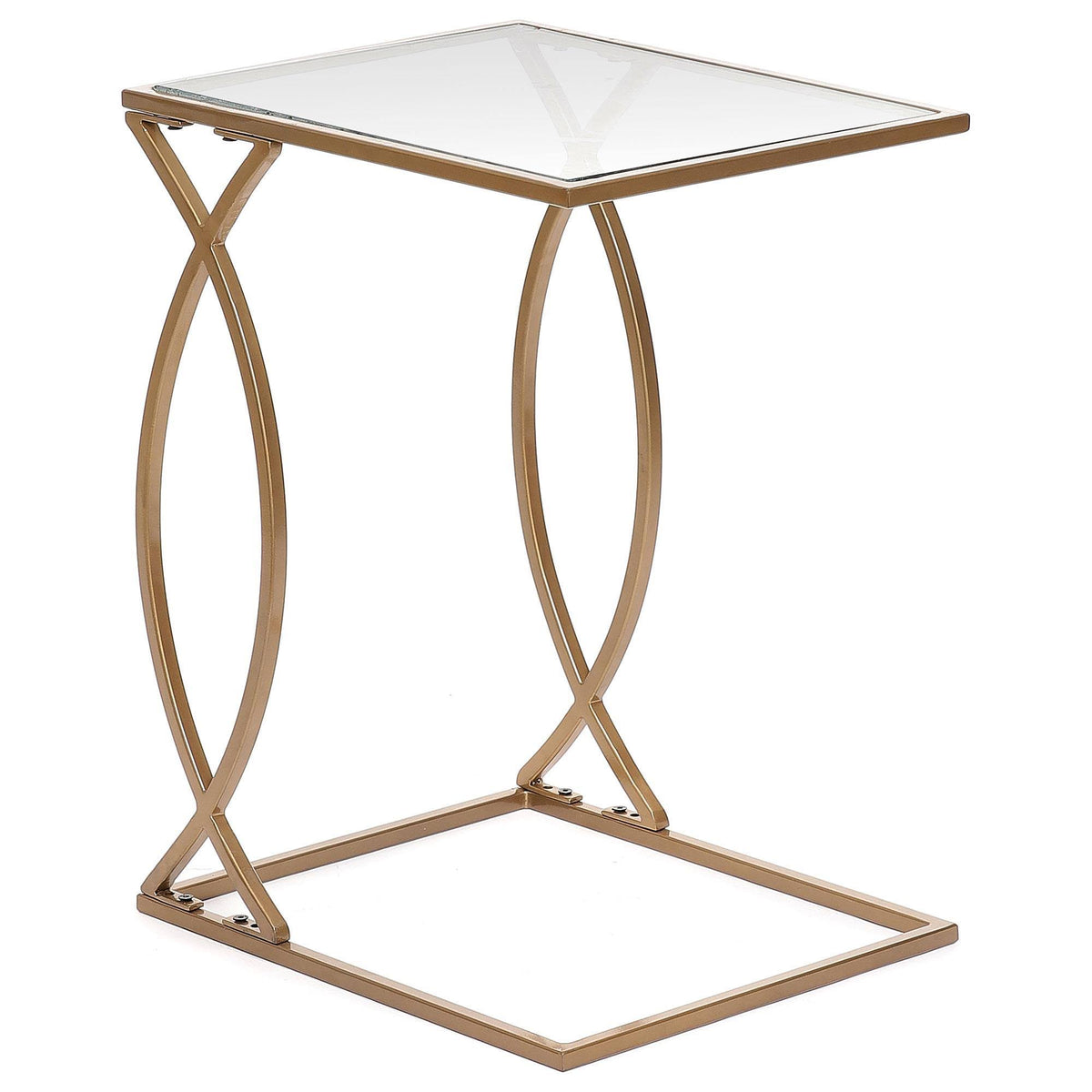 Gold Metal C Accent Table L6037