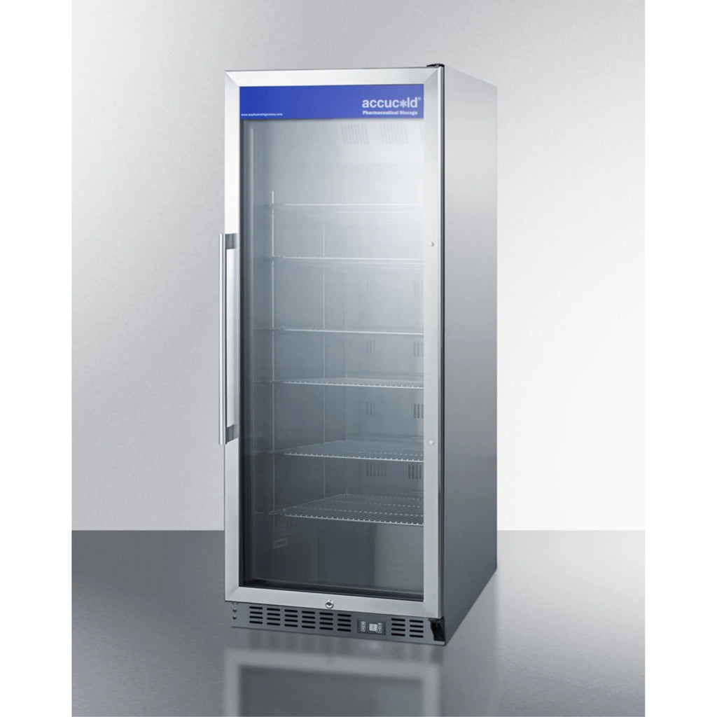 Stainless Steel Pharmaceutical All-Refrigerator with Glass Door K478