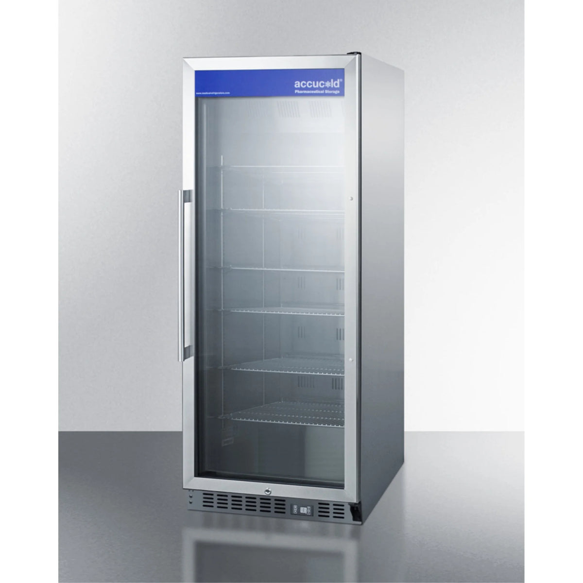 Stainless Steel Pharmaceutical All-Refrigerator with Glass Door K478
