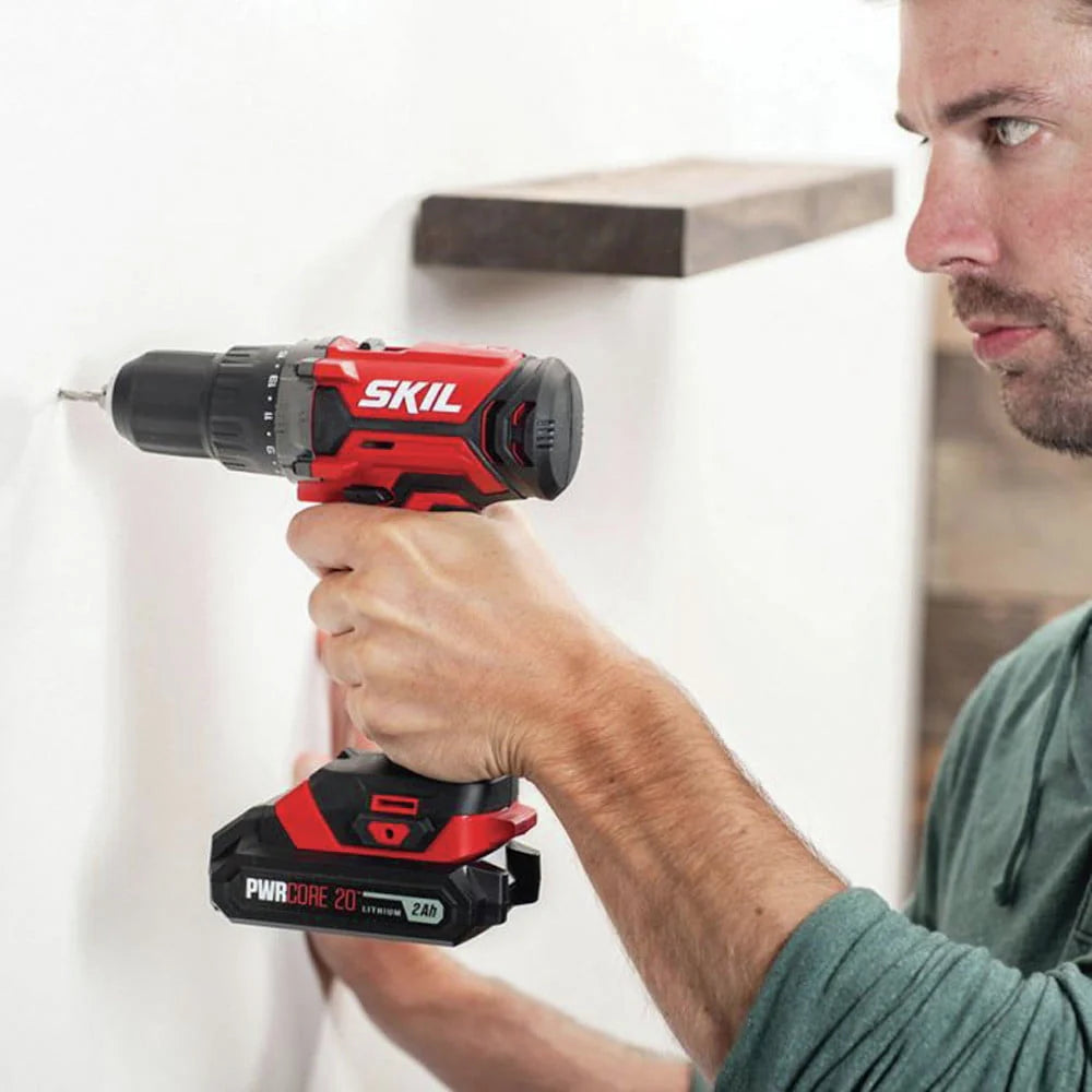 20V 1/2'' Drill Driver Kit with 2.0 Ah Lithium Battery & Charger K555