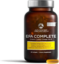 Omega 3 6 9 Flax Oil Fish Oil Borage Oil Evening Primrose Oil 800 mg 90 Capsules R44702
