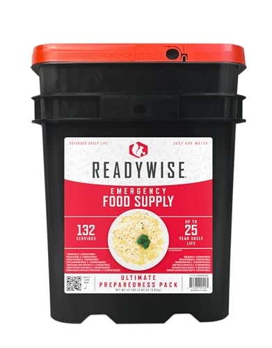 Emergency Food Supply 132 Servings Freeze-Dried T146