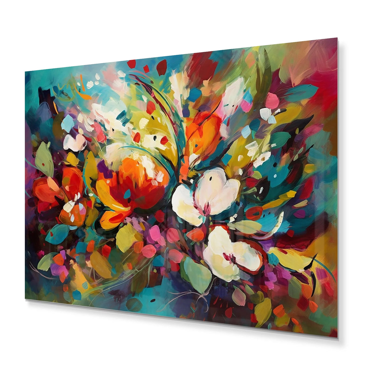 Floral Metal Art Print W128505