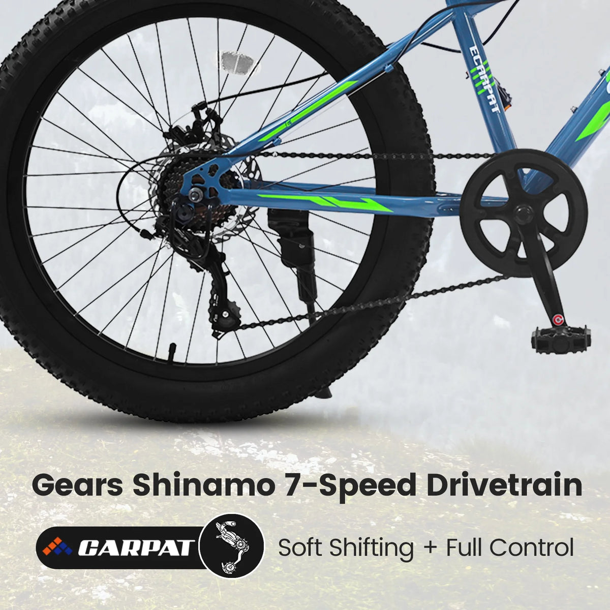24 inch Fat Tire Mountain Bike A309885