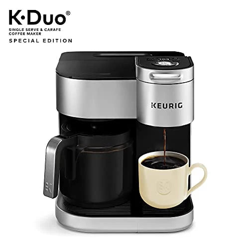 Single Serve K-Cup Pod & Carafe Coffee Maker F843