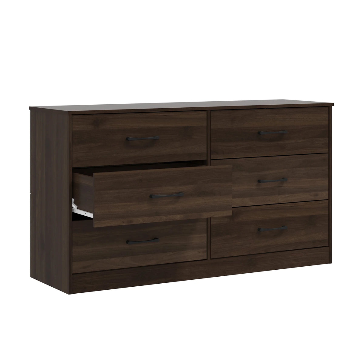 6 Drawer Dark Walnut Dresser R797325