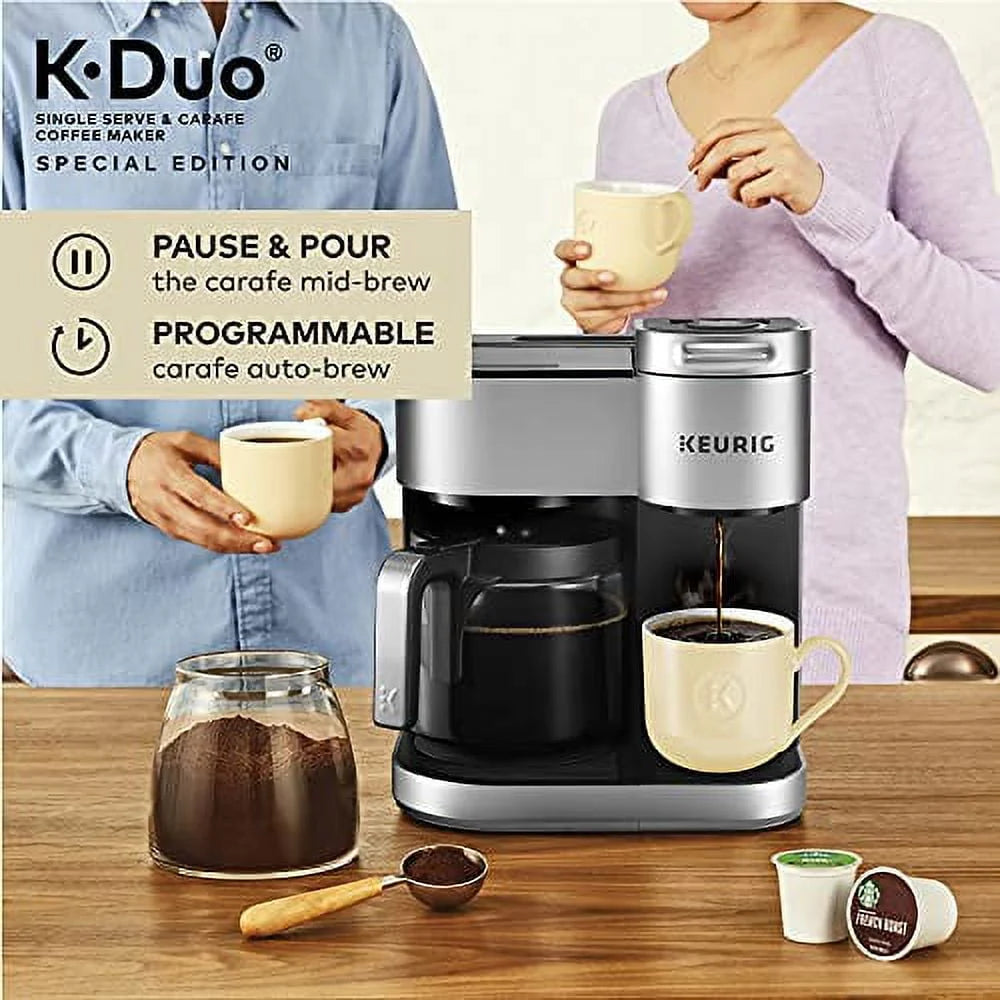 Single Serve K-Cup Pod & Carafe Coffee Maker F843