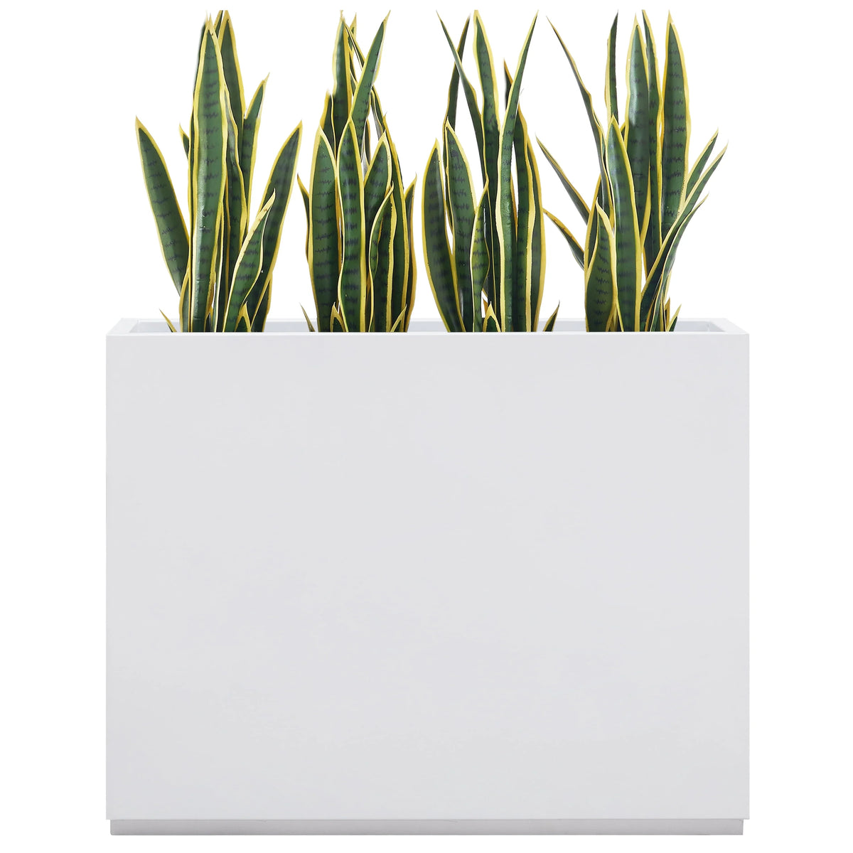 White Metal Planter Box Z607694