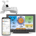 5-in-1 Home Weather Station with Wi-Fi, Black U7631
