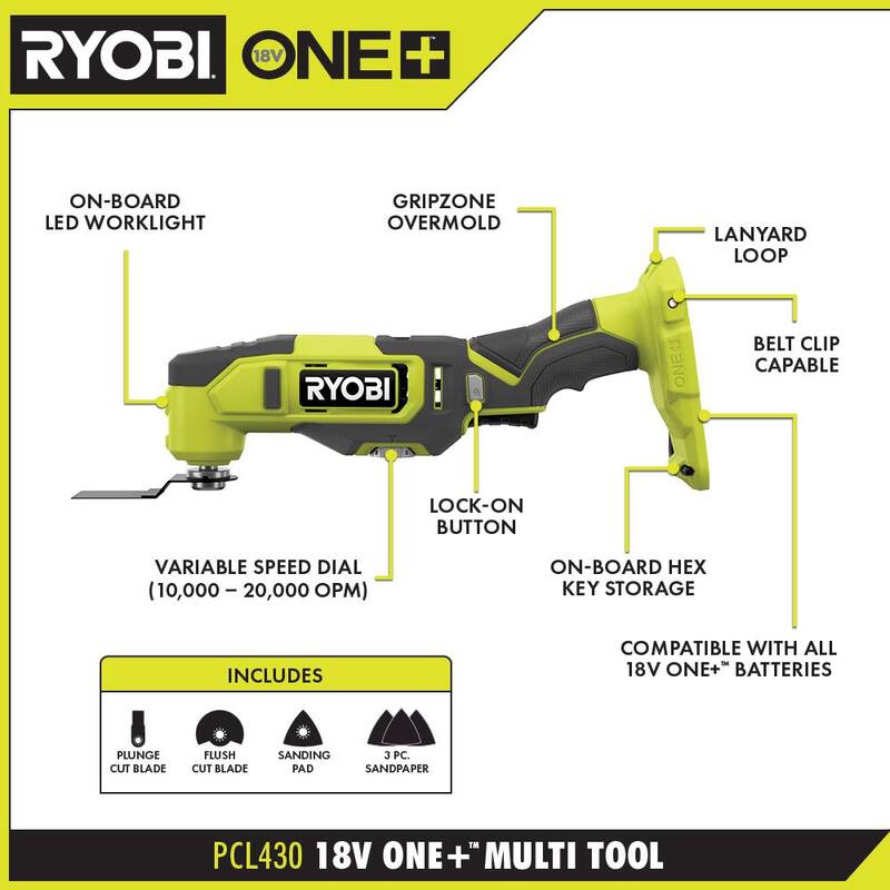 18V Cordless 6-Tool Combo Kit with Batteries, Charger, and Miter Saw B417489