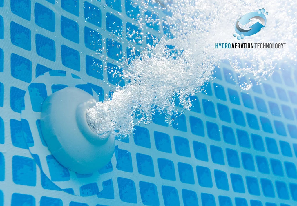 10ft x 30in Prism Frame Above Ground Swimming Pool with Filter Pump C6382