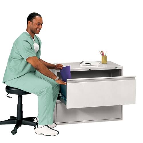 2 Drawer Metal File Storage Cabinet L179501