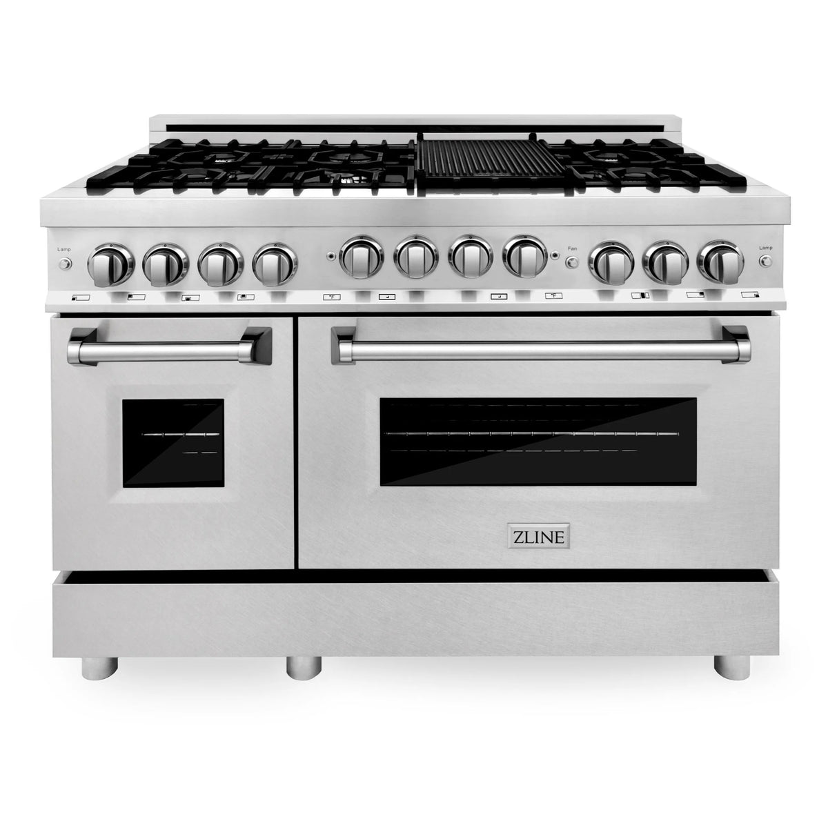 48 Inch Gas Range with Gas Oven in Stainless Steel Y287348