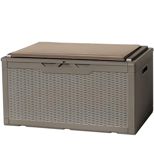 120 Gallon Waterproof Resin Deck Box E867