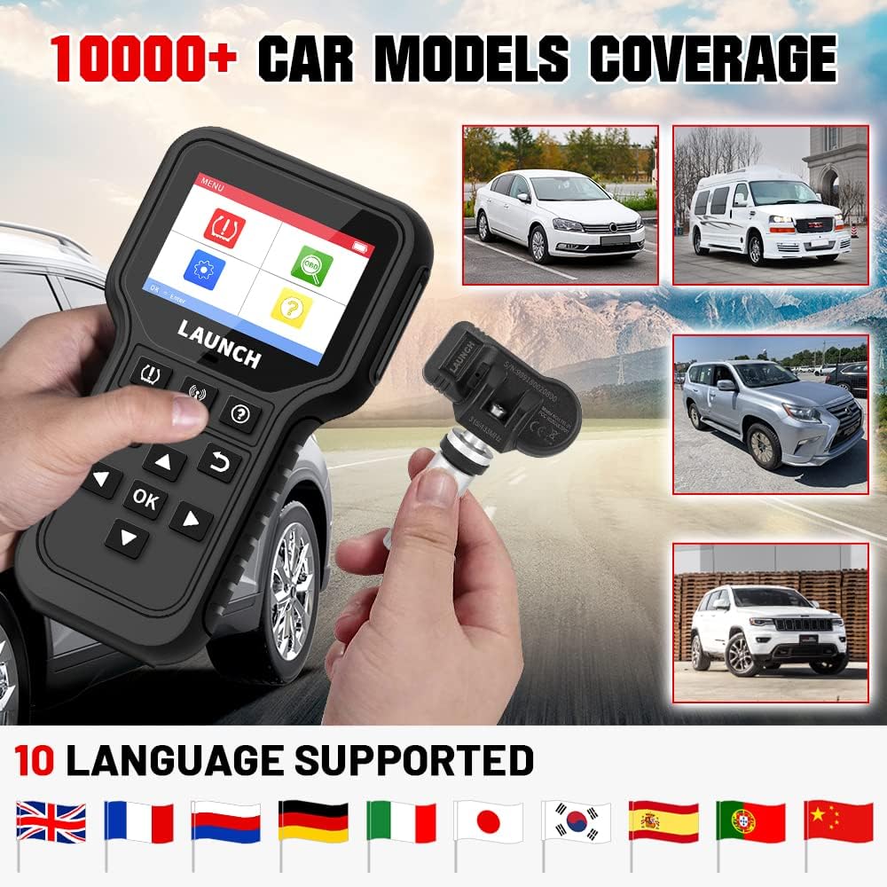 TPMS Relearn Tool + OBD2 Scanner Code Reader I501