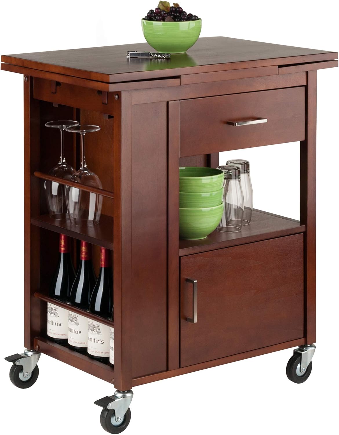 Walnut Kitchen Cart Y272884