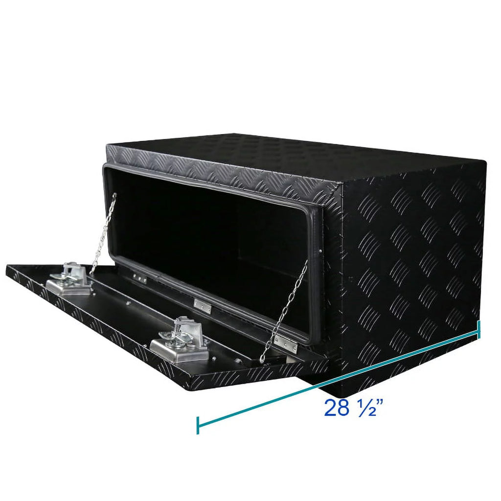 Aluminum Truck Bed Storage Tool Box with Lock V686