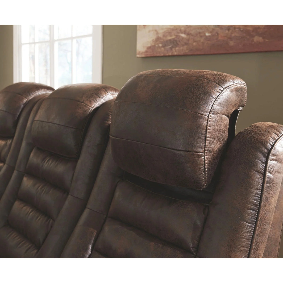 Power Reclining Sofa in Bark Q787