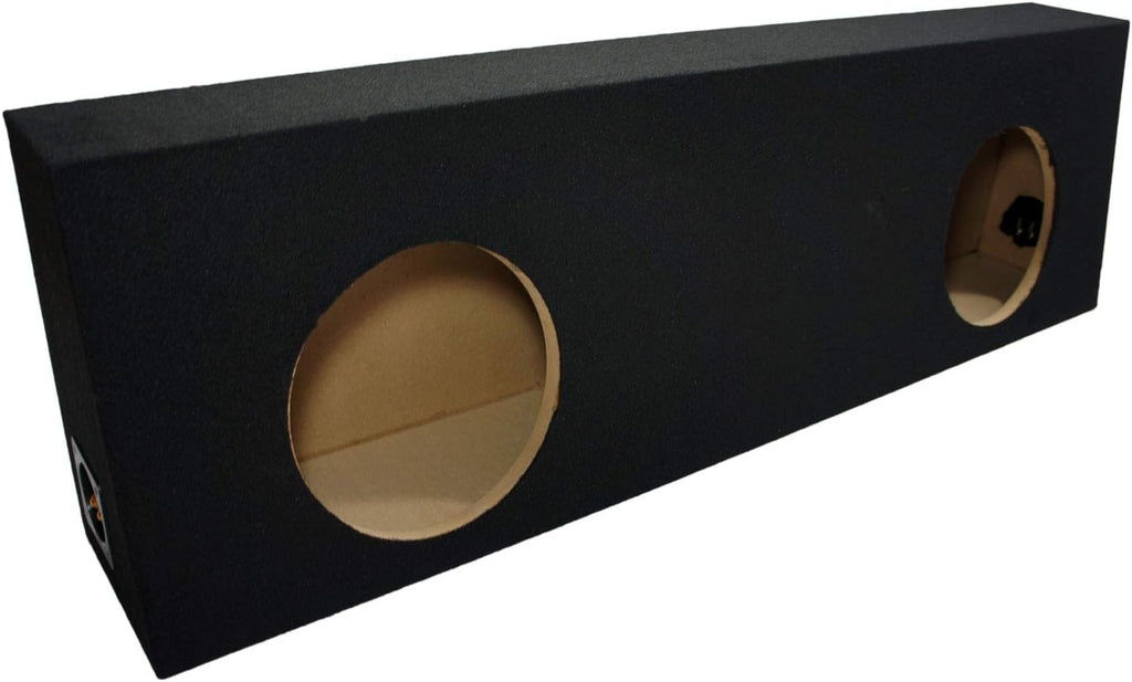 Black Dual 10 Sub Box Enclosure & Amp Y970