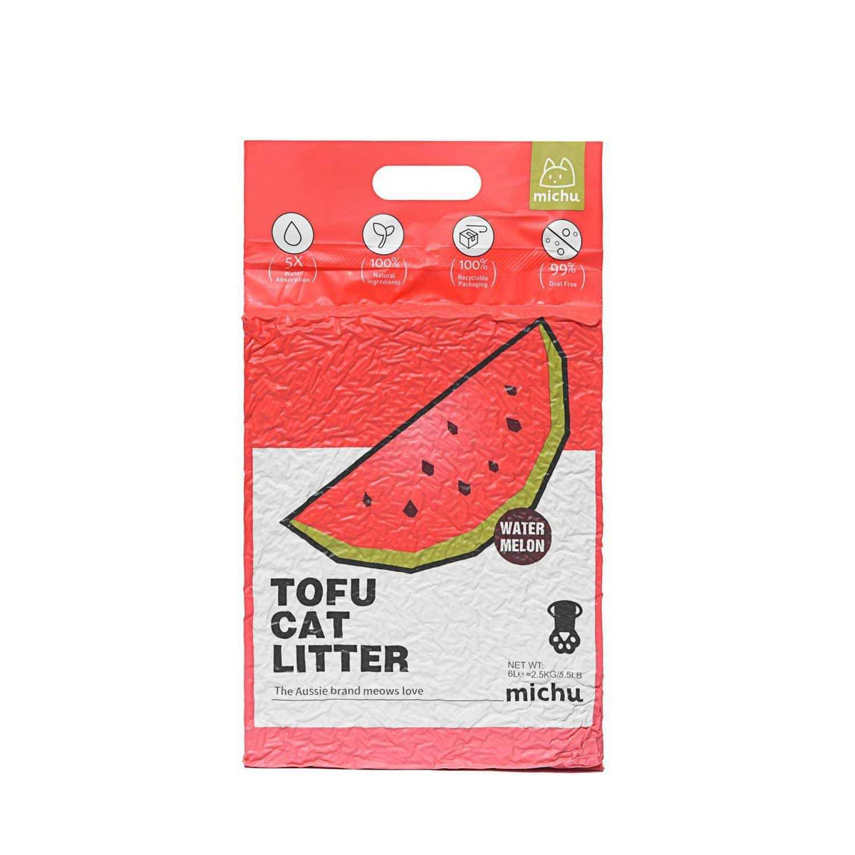 Natural Clumping Tofu Cat Litter 5.5lb V247590