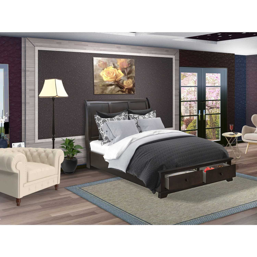 Queen Bed Wooden Bedroom Set C1053