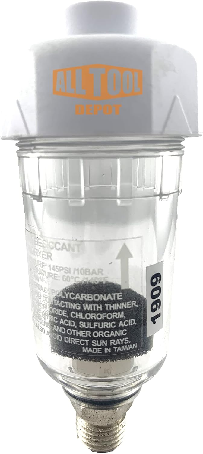 3/4 NPT Compressed Air In Line Filter Dryer Moisture Water Separator Pack of 2 U591