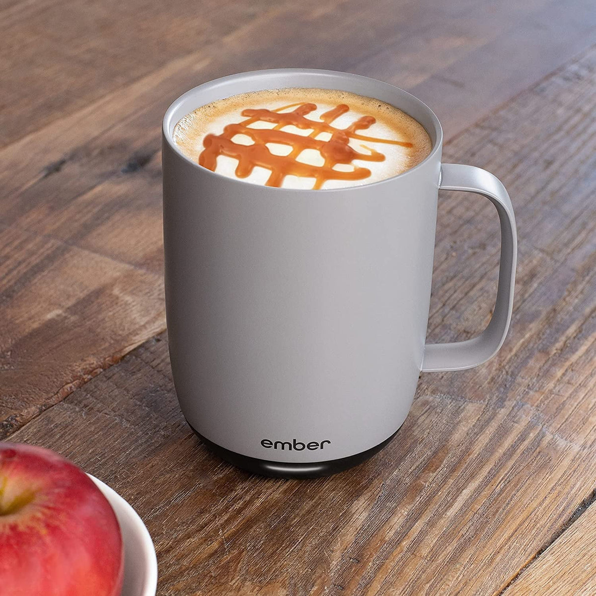 14 oz Grey App Controlled Heated Coffee Mug Q537