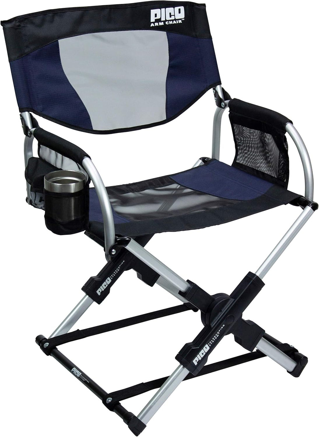 Compact Folding Camp Chair with Carry Bag A8422