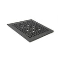 14-in x 14-in Cast Iron Floor Register in Black O740385