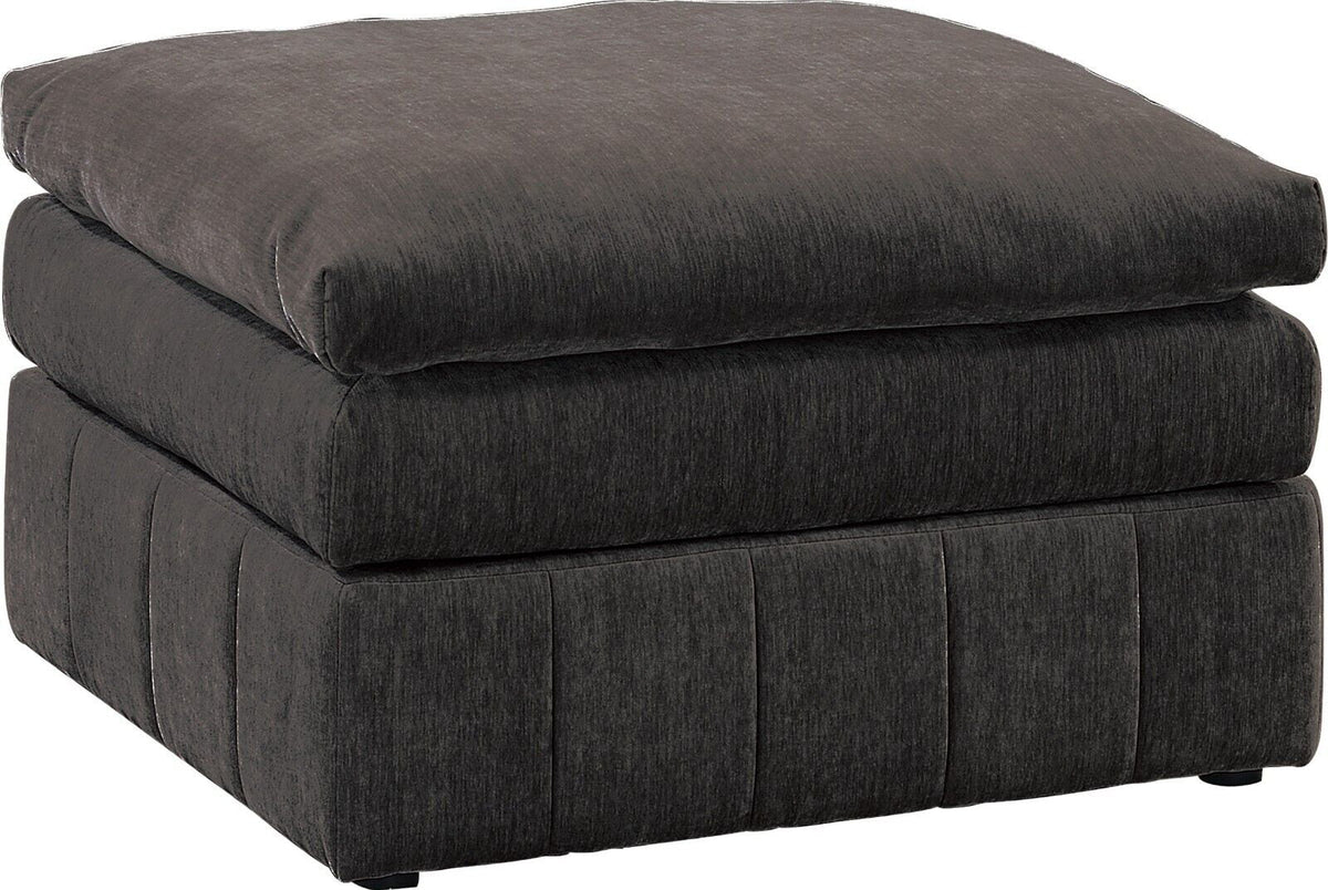 Plush Cushion 6pc Modular Sectional Set with Ottoman Y599
