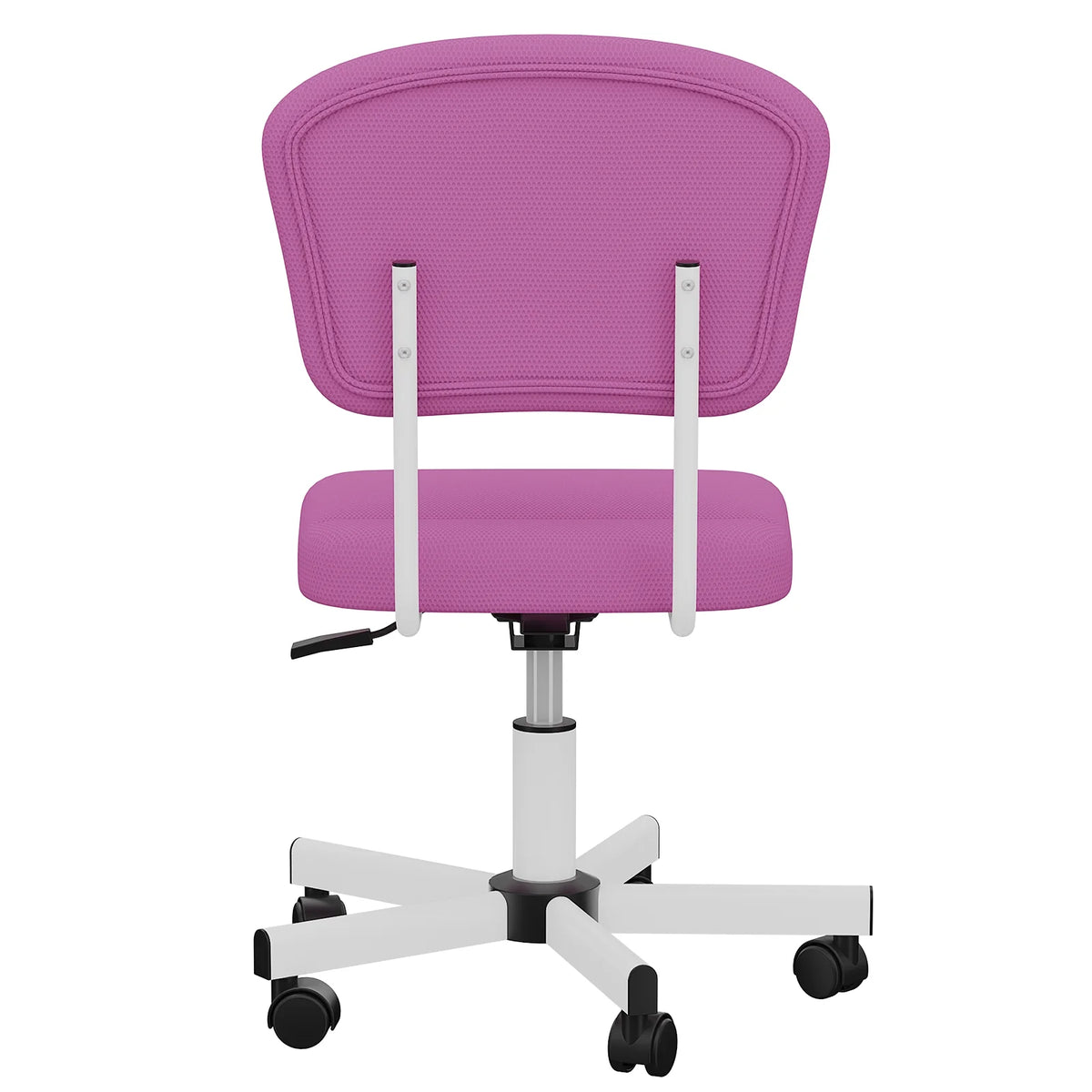 Pink Ergonomic Office Chair with Lumbar Support Y8495