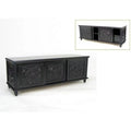 62" TV Stand Console in Ebony E821239